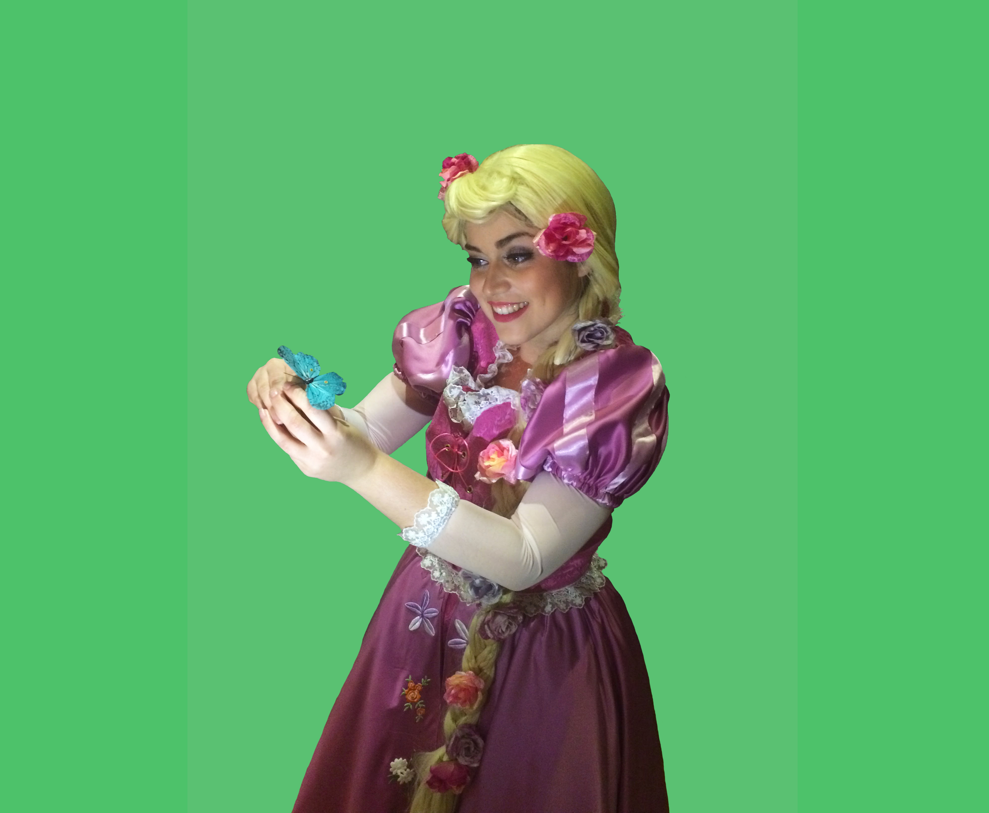 Espetacularte - Personagem para festa infantil - Rapunzel